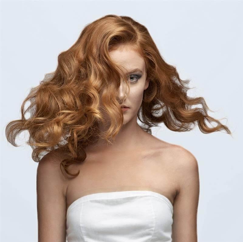 All-Over Copper or Red Colour Hairdresser