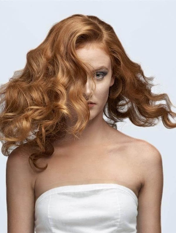 All-Over Copper or Red Colour Hairdresser